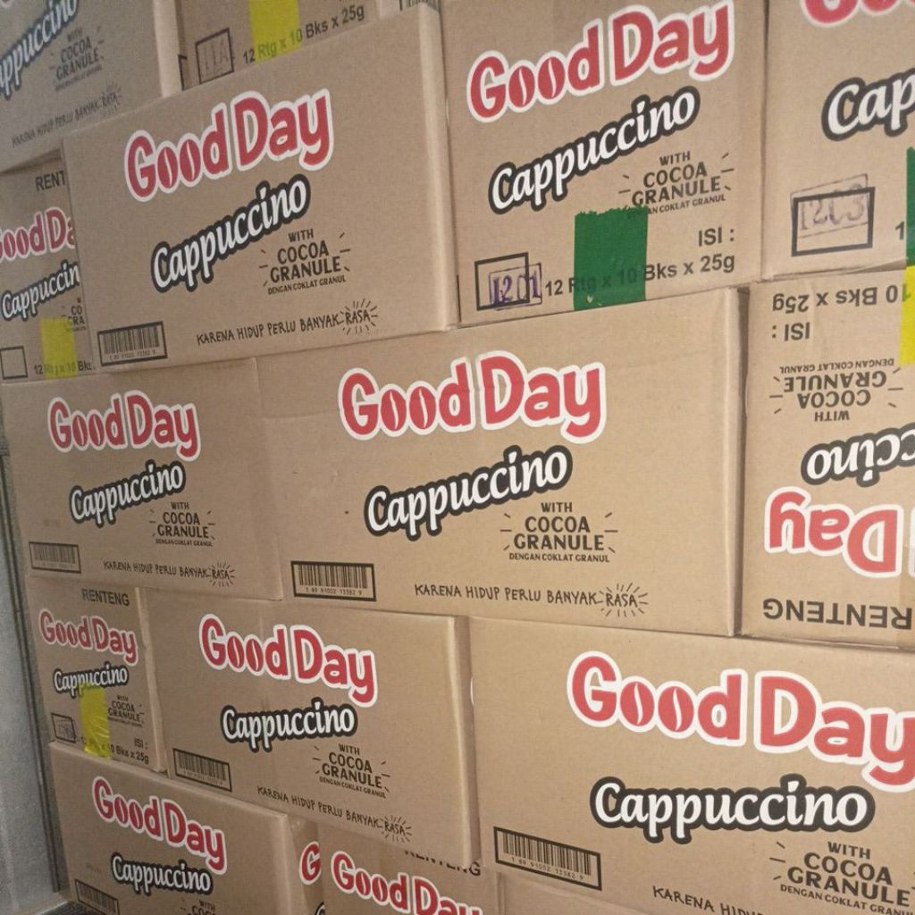 

Goodday Cappucino with cocoa granule 1 karton