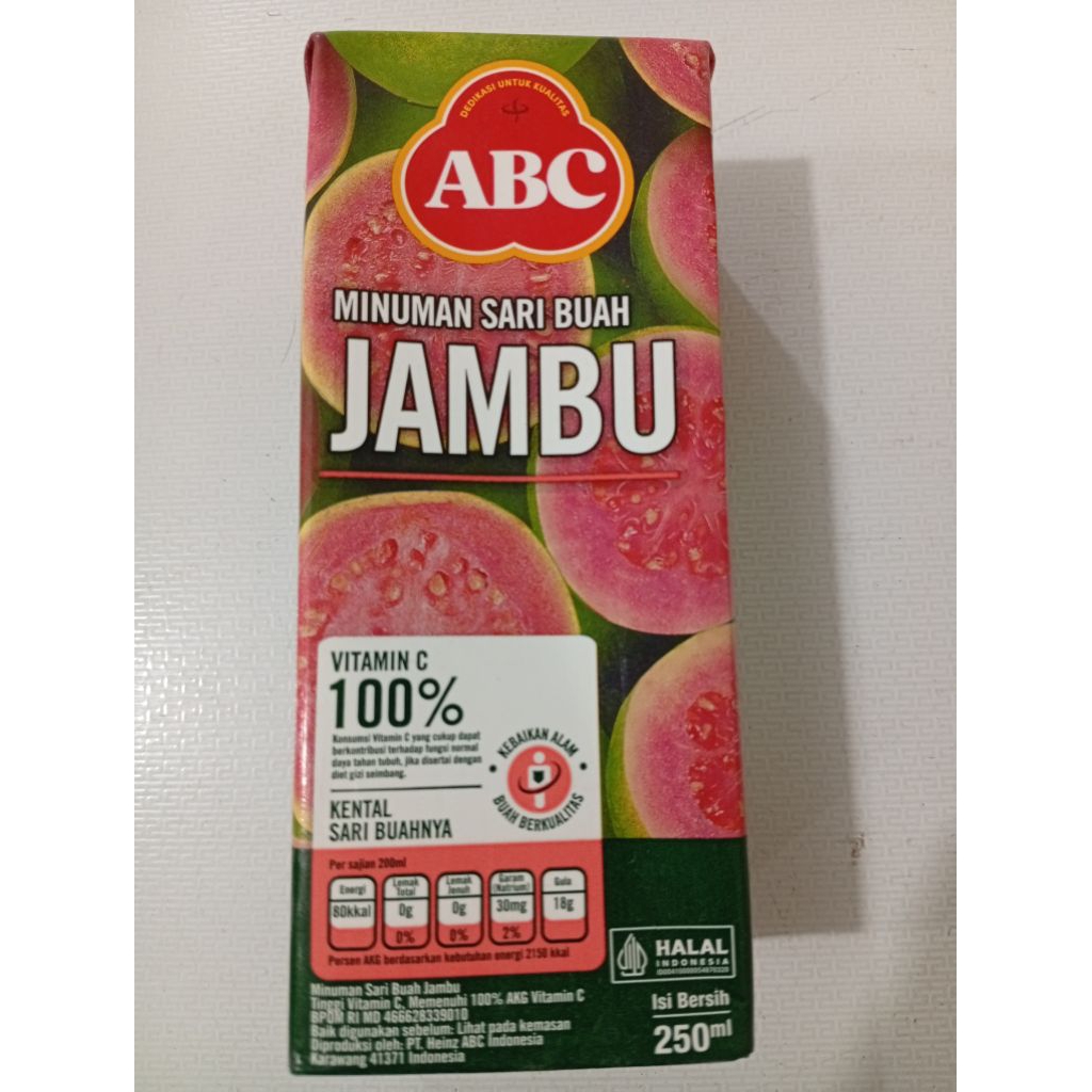 ABC Jus Jambu 250 ml