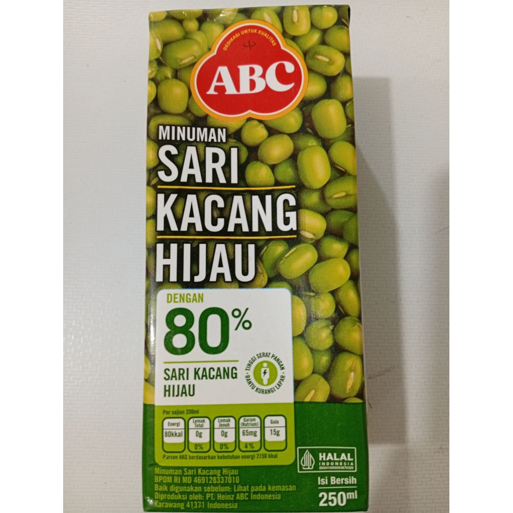 ABC Sari Kacang Hijau 250 ml