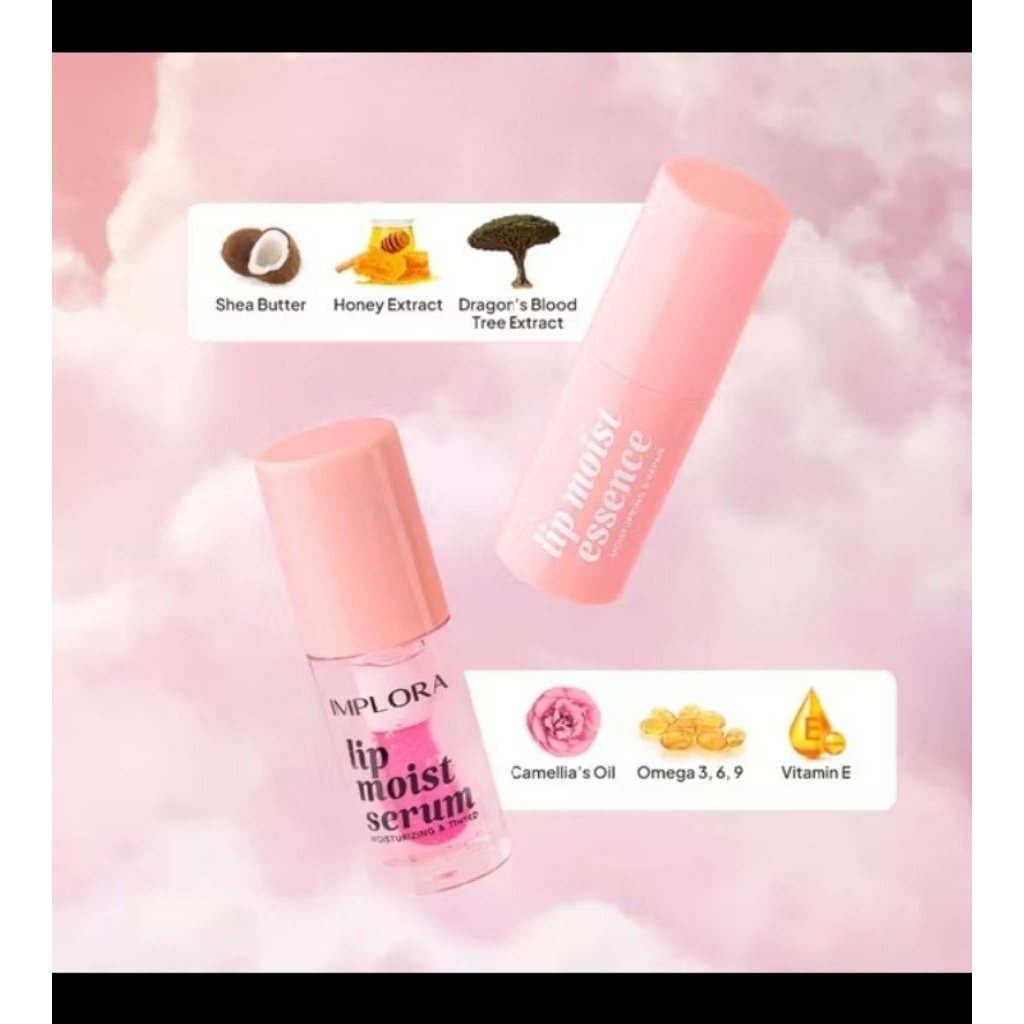 LIP MOIST SERUM|ESSENCE|LIP OIL|BPOM