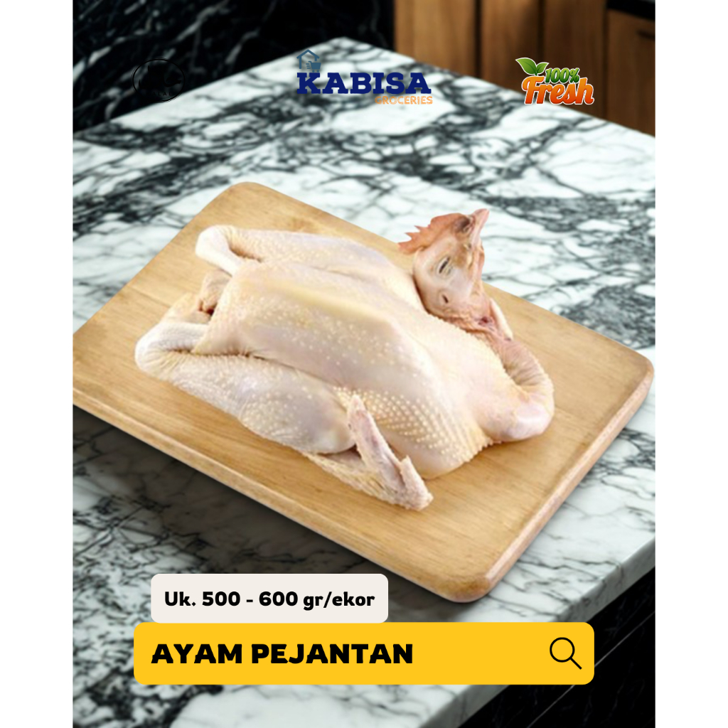 

ayam pejantan fresh segar per ekor