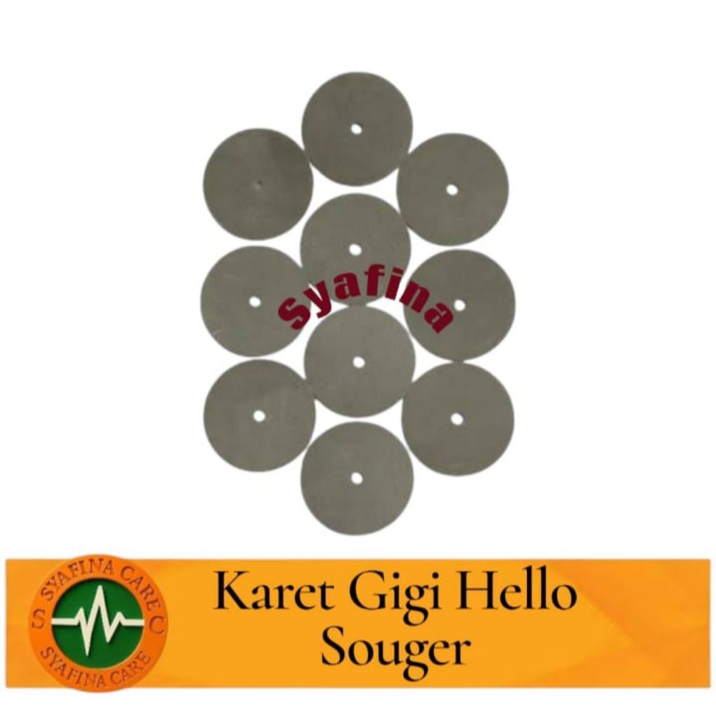 Karet Klep Gigi Palsu Dental Helo-Souger