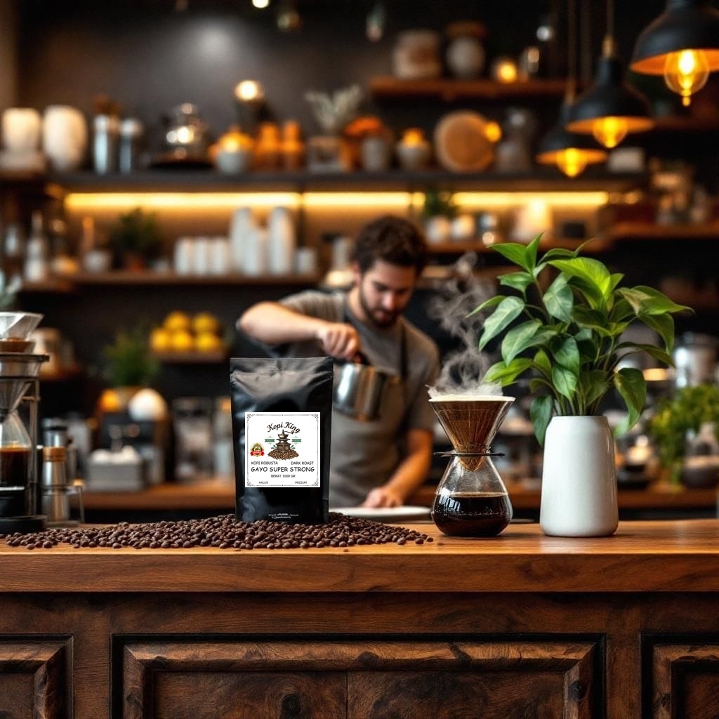 KOPI GAYO ROBUSTA SUPER STRONG 1KG ASLI DARI GAYO ACEH