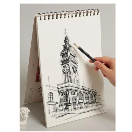 

V-Tec Sketchbook Spiral A4 isi 30 lembar 160 gsm VT 827 160 gram Buku Sketsa Gambar Drawing Paper