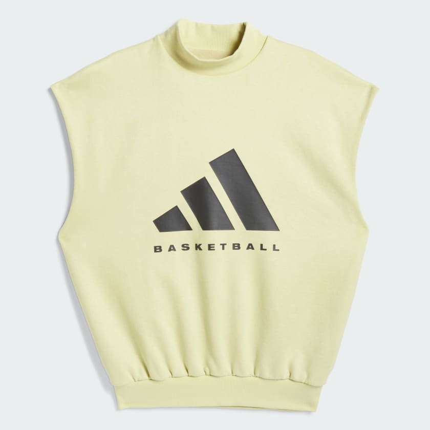Sweater Adidas Basketball Sueded Sleeveless Sweatshirt (IN7703) BNWT / BRAND NEW WITH TAG ORIGINAL 1