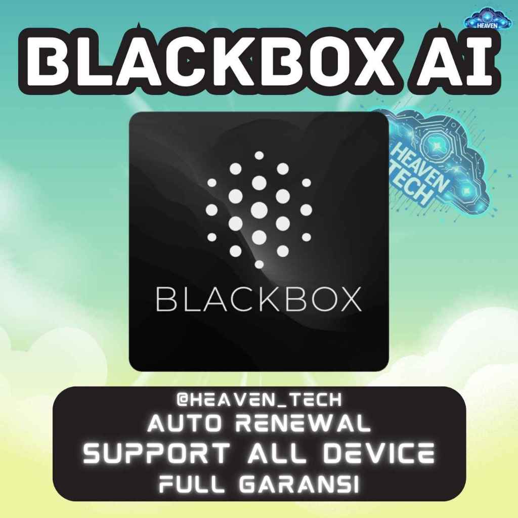 [PRIVATE] BlackBox AI Premium | Full Garansi | 3 Bulan
