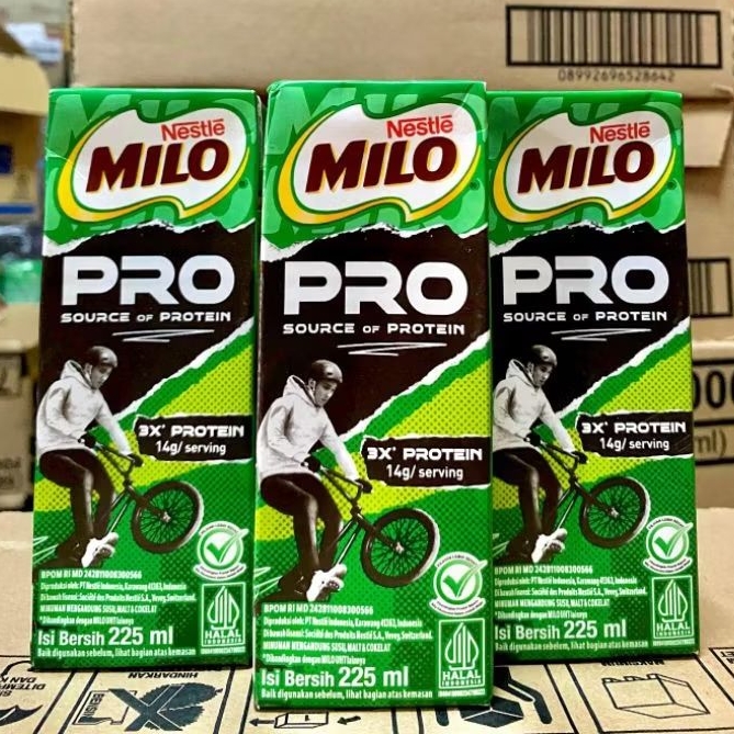 

(1 DUS) MILO PRO UHT 225 ML ISI 36 PCS (KHUSUS GOSEND INSTANT)