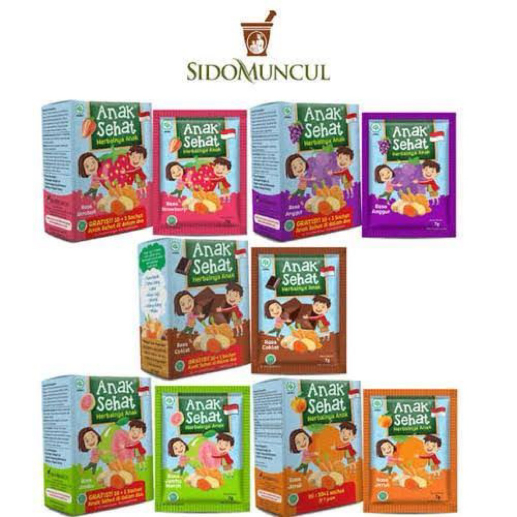 

Jamu Anak Sehat Sidomuncul per box
