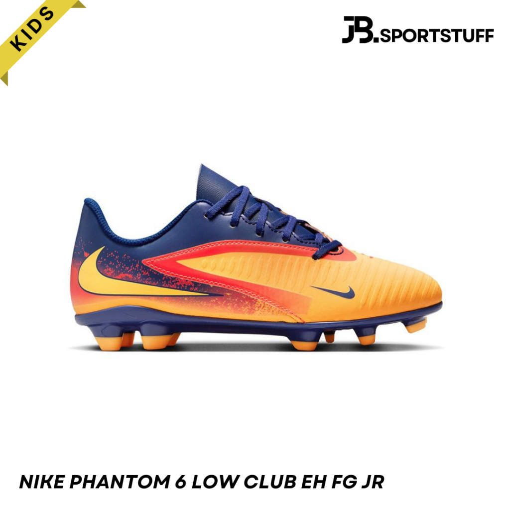 NIKE SEPATU BOLA ANAK PHANTOM 6 LOW CLUB EH FG JR  HQ2026 800 ORIGINAL 100% / SEPATU BOLA ANAK NIKE