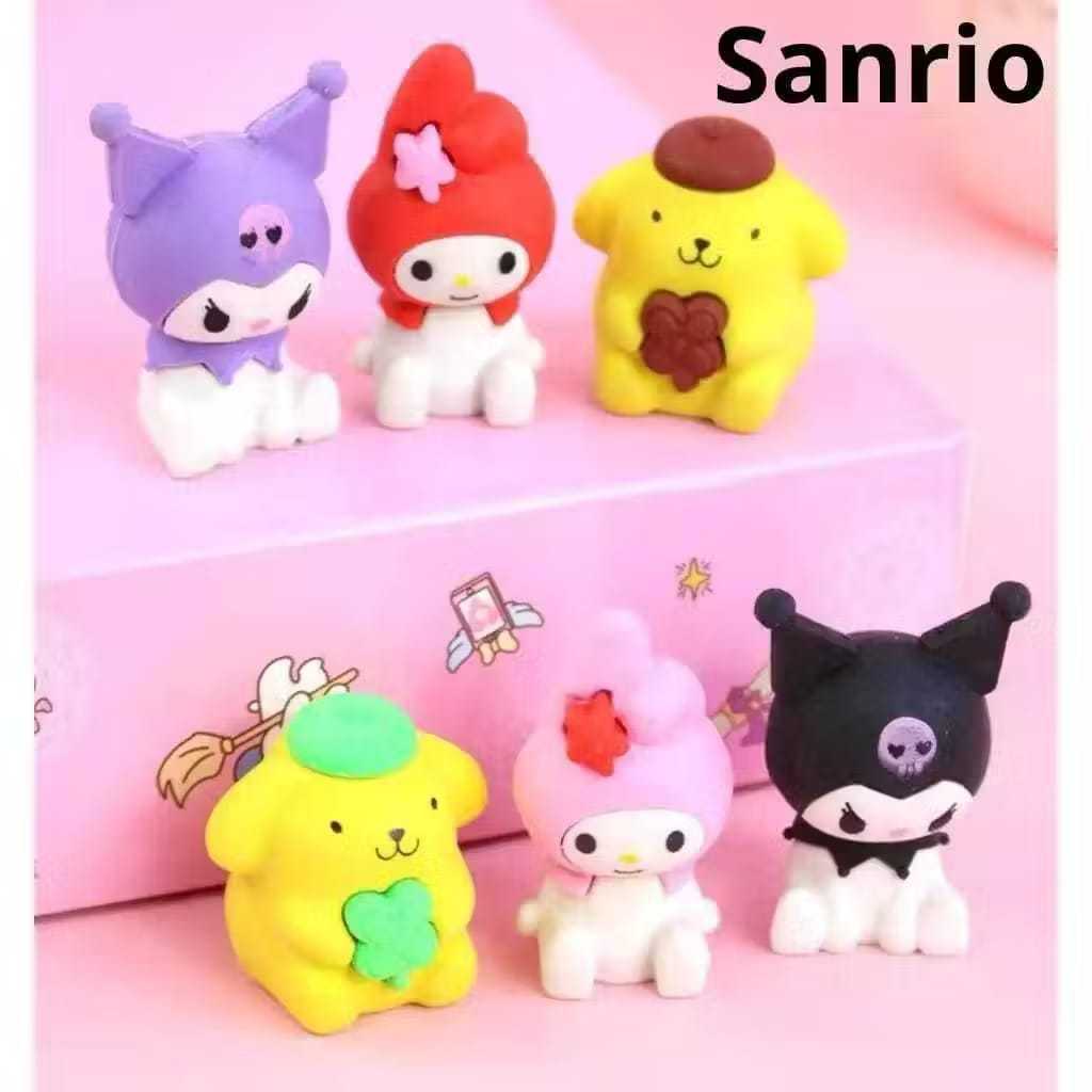 Penghapus 3D Sanrio/Penghapus Karakter Lucu