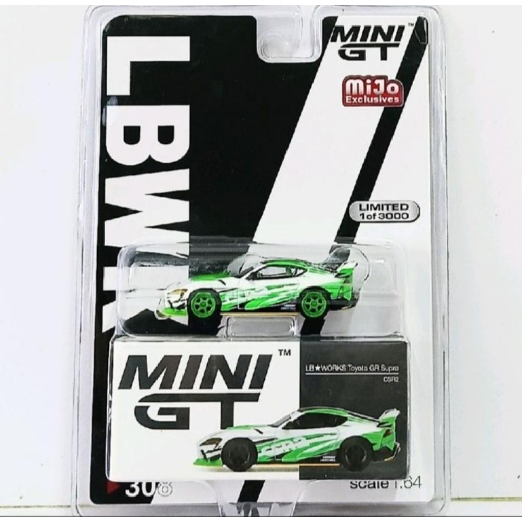 Diecast Mini GT 1:64 LB Works Toyota GR Supra CHASE No.308