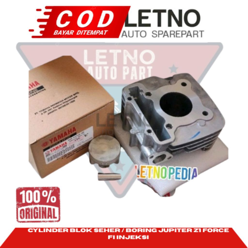 Cylinder Blok Seher Boring Jupiter Z1 Force Fi Injeksi (1DY00)  Ori Japan