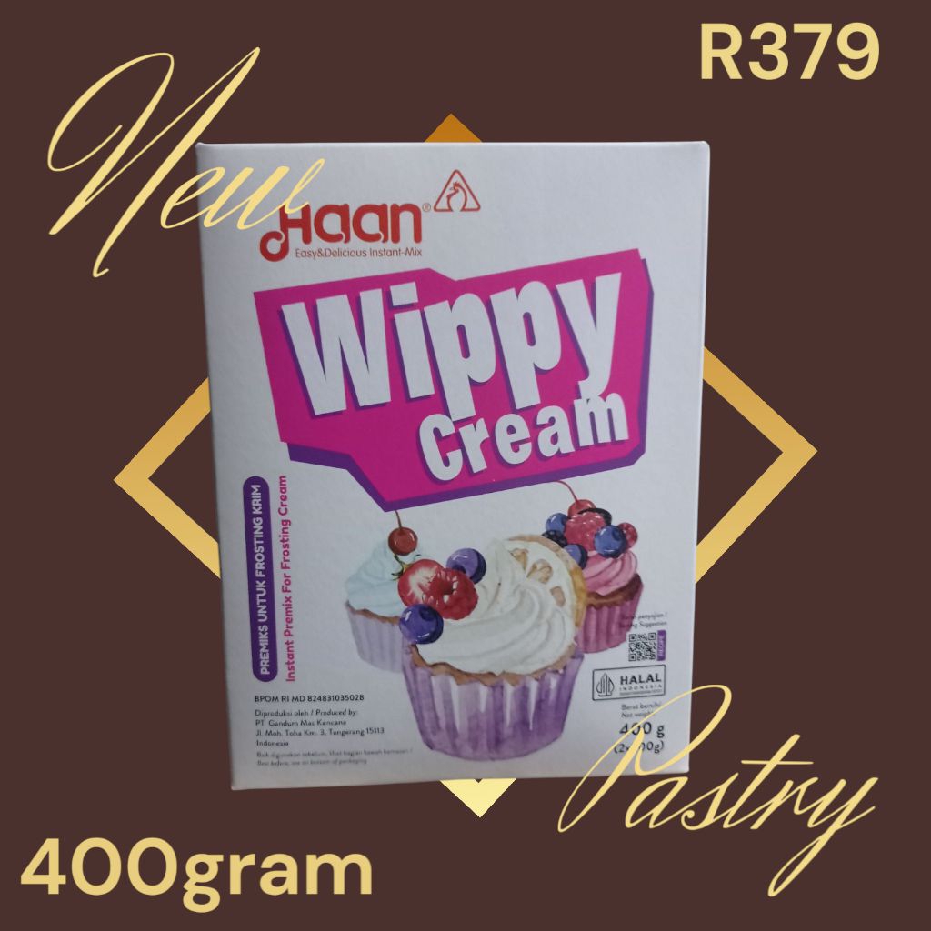

Wippy cream box 400g