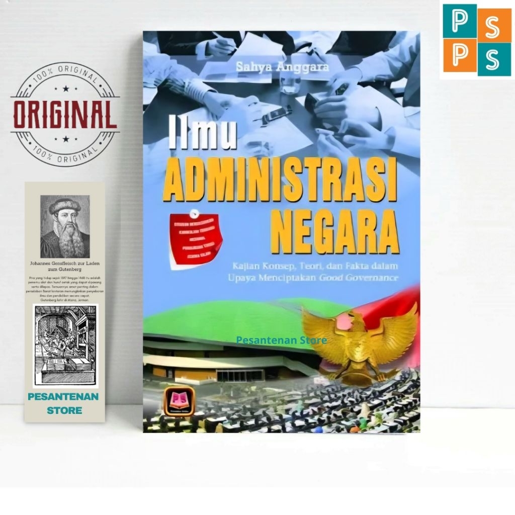 Buku Ilmu Administrasi NegaraBuku Administrasi Penerbit Pustaka Setia Original