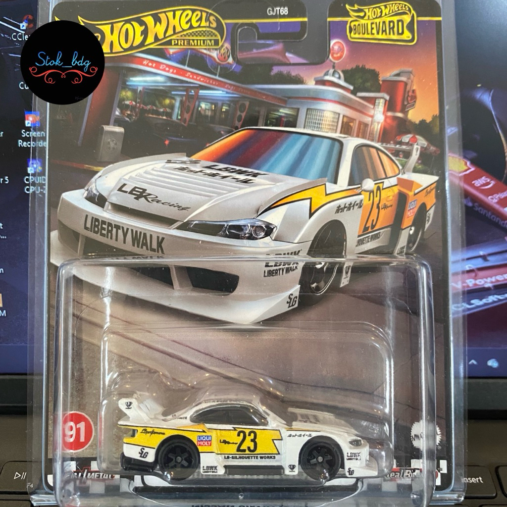 hotwheels premium nissan silvia s15 LBWK