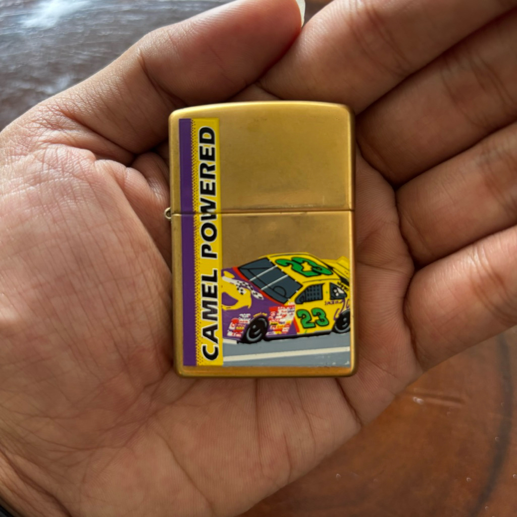 Zippo Vintage Lighter Nascar Camel Powered