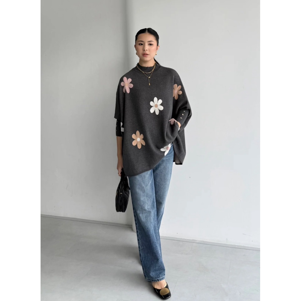 KATE BLOSSOM SWEATER BY GONEGANI