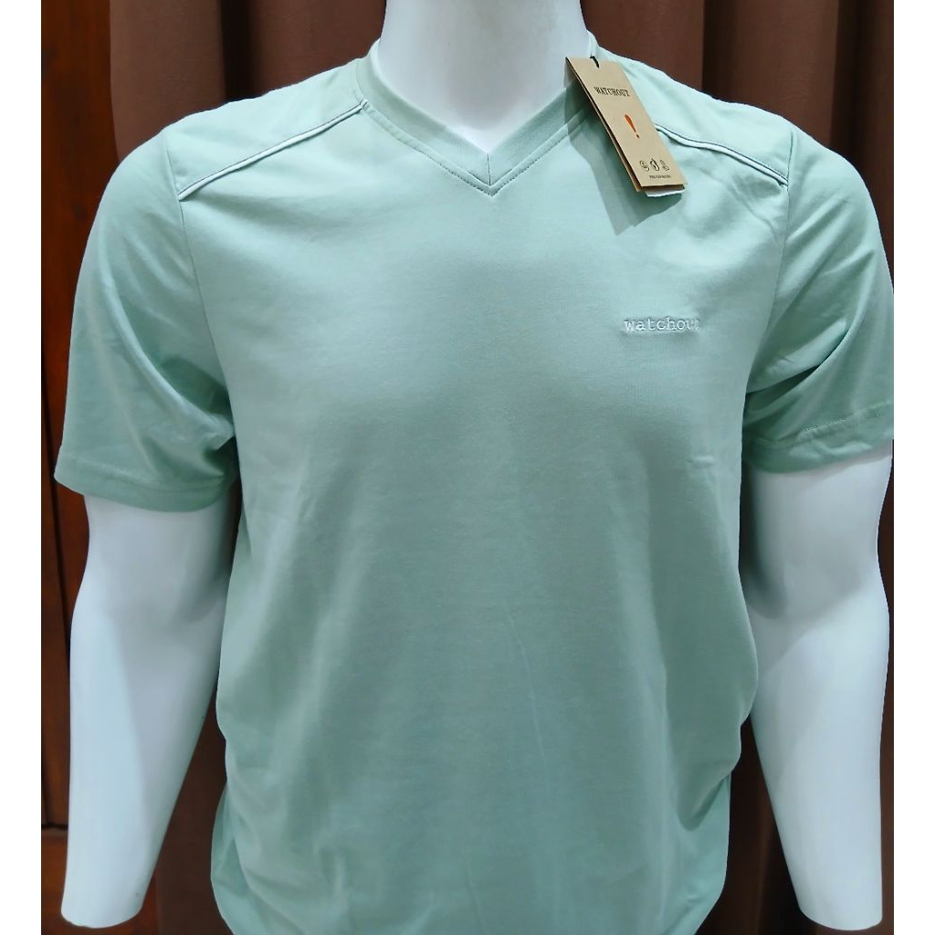 KAOS WATCHOUT JEANS LENGAN PENDEK ORIGINAL