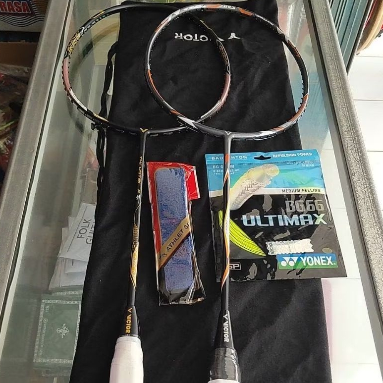 Raket Badminton Victor Auraspeed 100X Thruster F 30LBS
