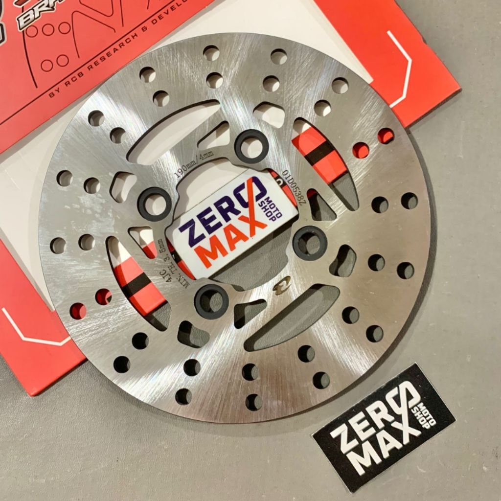 Piringan Cakram Depan RCB Racing Boy E2 Series 190mm Beat Karbu Scoopy Karbu Genio Spacy Beat FI ESP