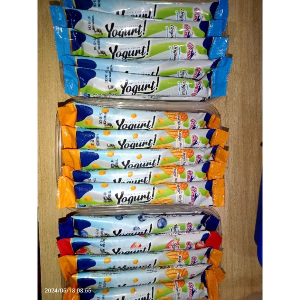 

Cimory yogurt stik 40gr isi 10pcs paket free tepak
