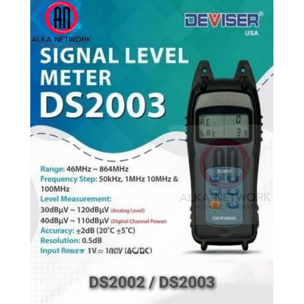DB METER DEVISER DS2002/DS2003
