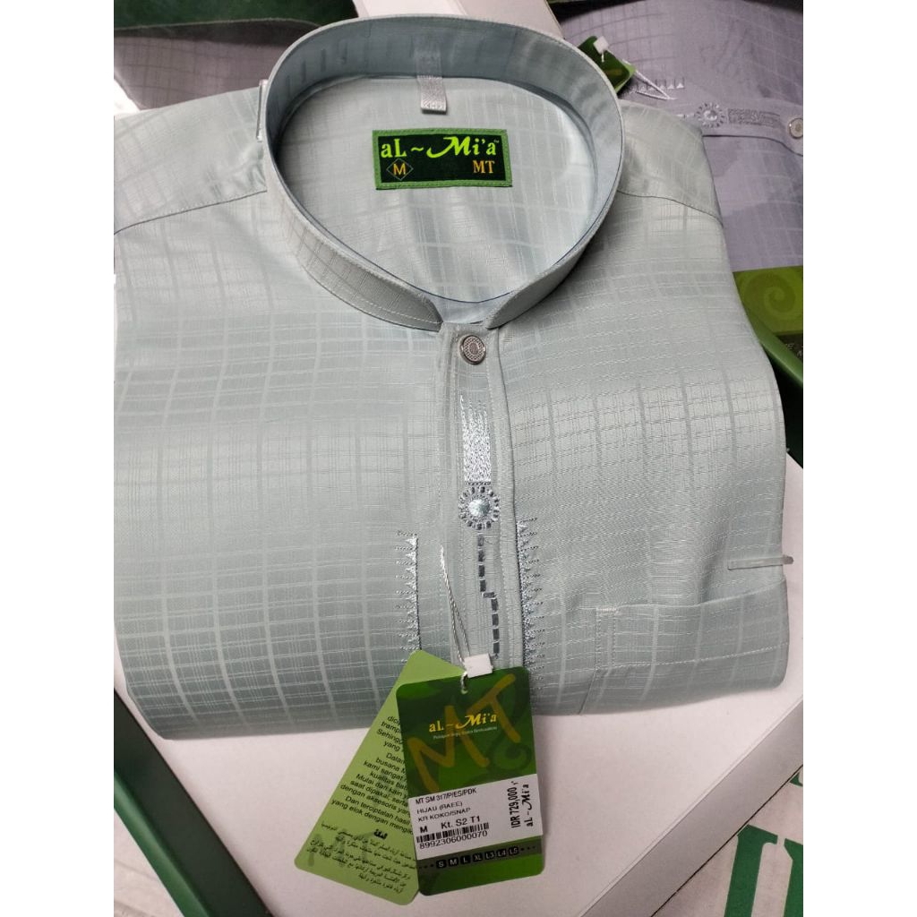 Baju Koko Al Mia MT Lengan Pendek – Nyaman & Stylish