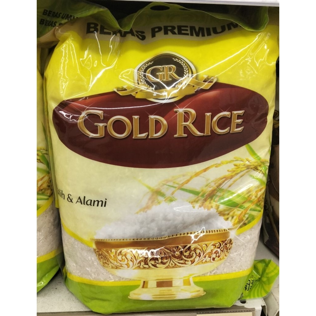 

Beras Gold rice 5kg