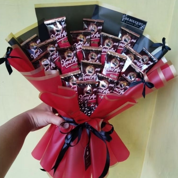 BUKET KOPI KAPAL API SACHET KECIL