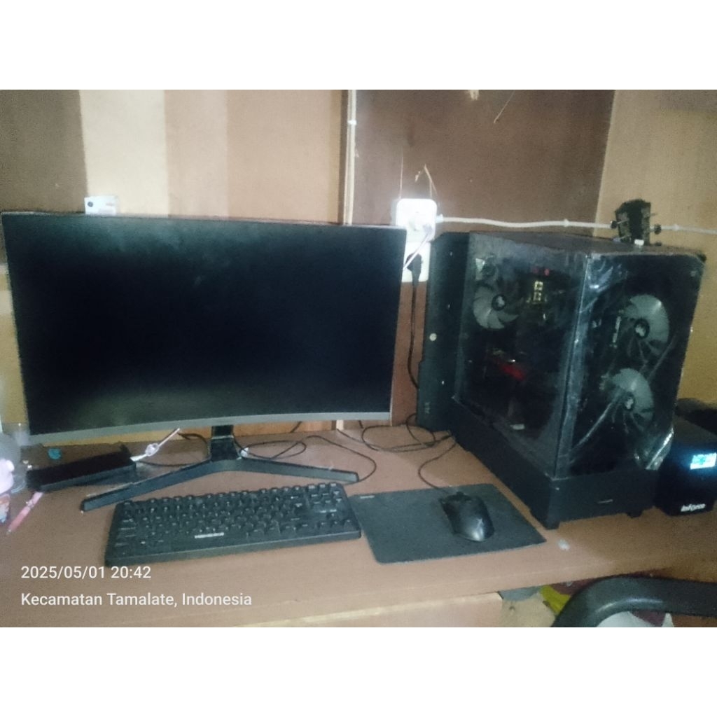 PC intel core i7 + monitor samsung curve 27 inch