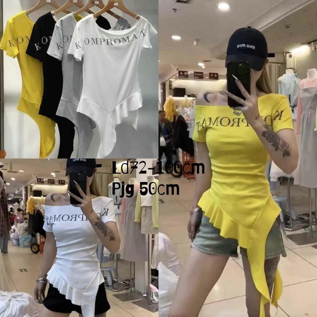 KAOS SABRINA RUMBAI KAI WEN Import CHN