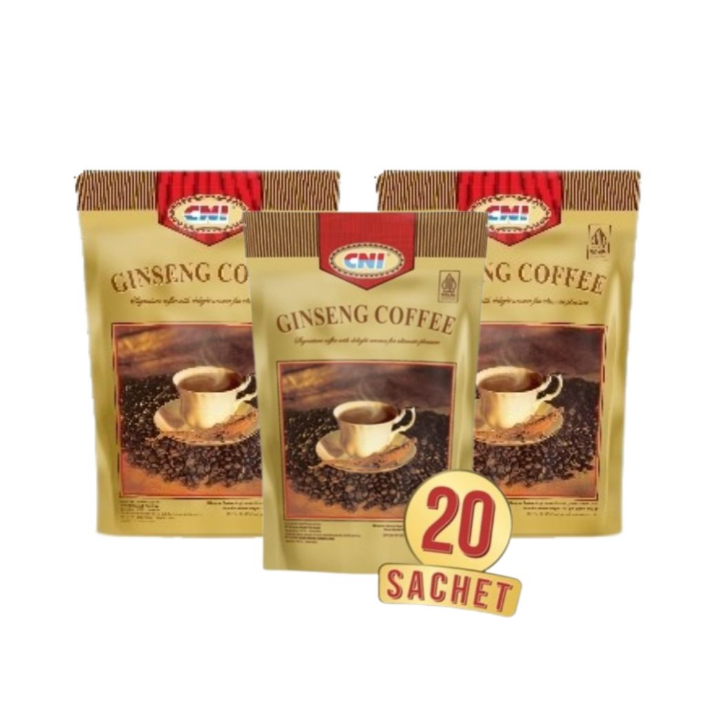 

Ginseng Kopi 3 Bungkus @20 Sachet