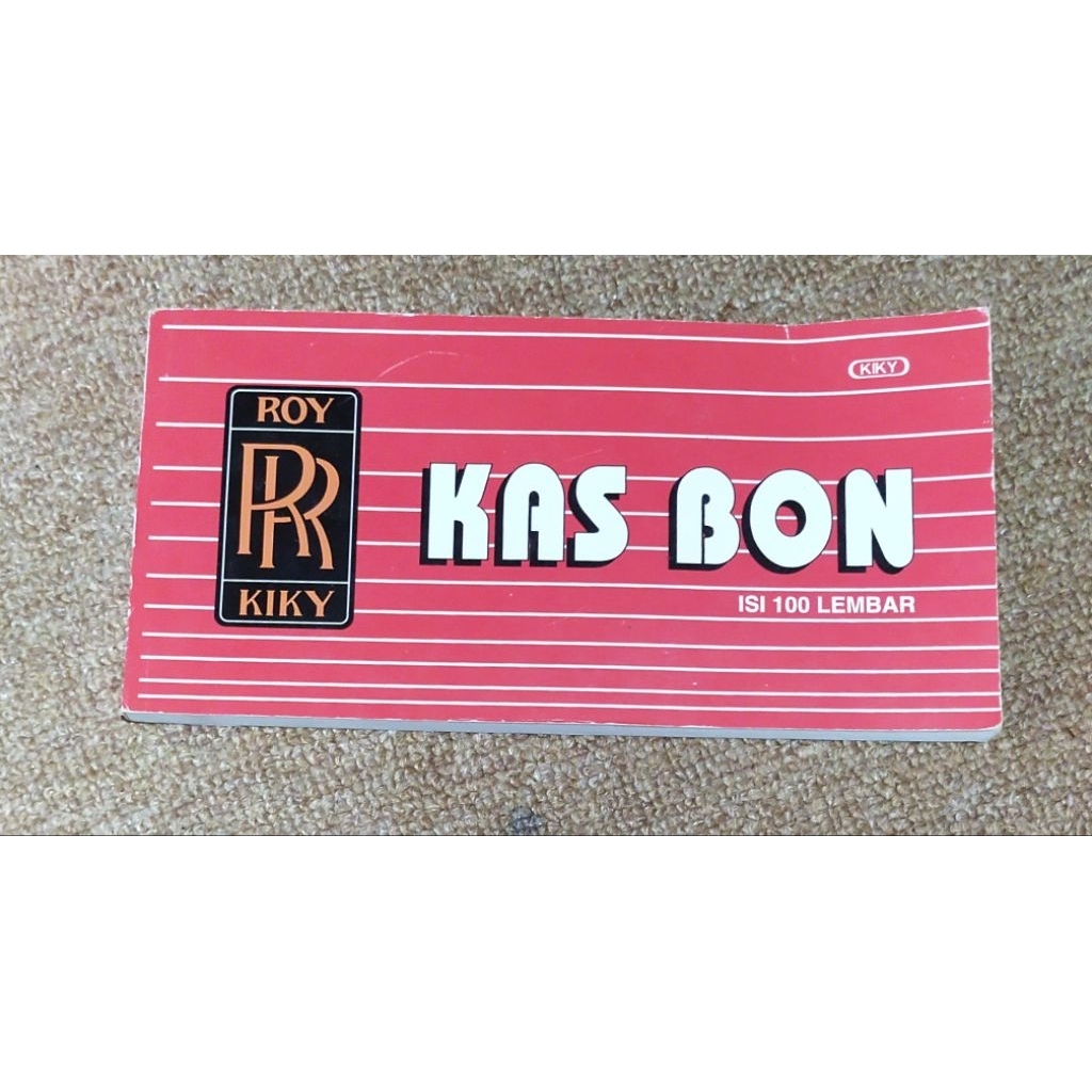 

buku kas bon kiky 1 ply isi 100 lembar