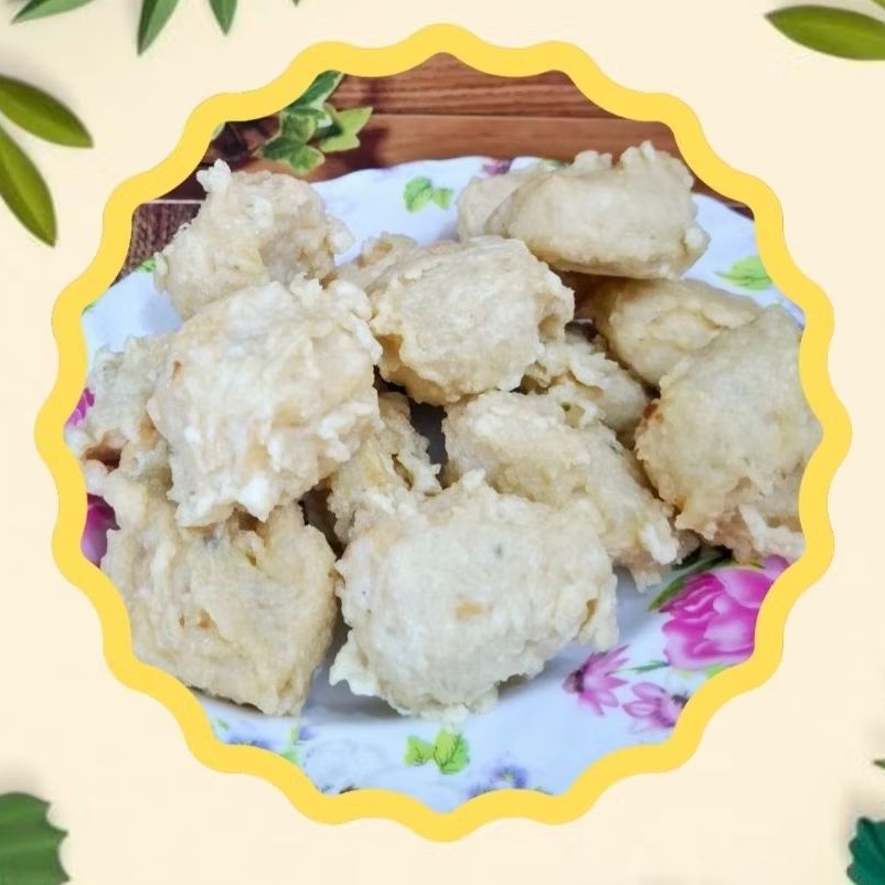 

pempek tahu 10pcs+cuko, ikan kacang-kacang, mantap gurih nyoi...