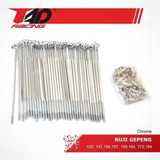 Ruji Tad All Chromium Plated Ring 17 Ruji Depan Belakang TAD