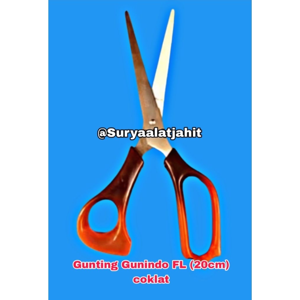 

Gunting Gunindo (FL) 20cm coklat =rp.16.000/1pcs