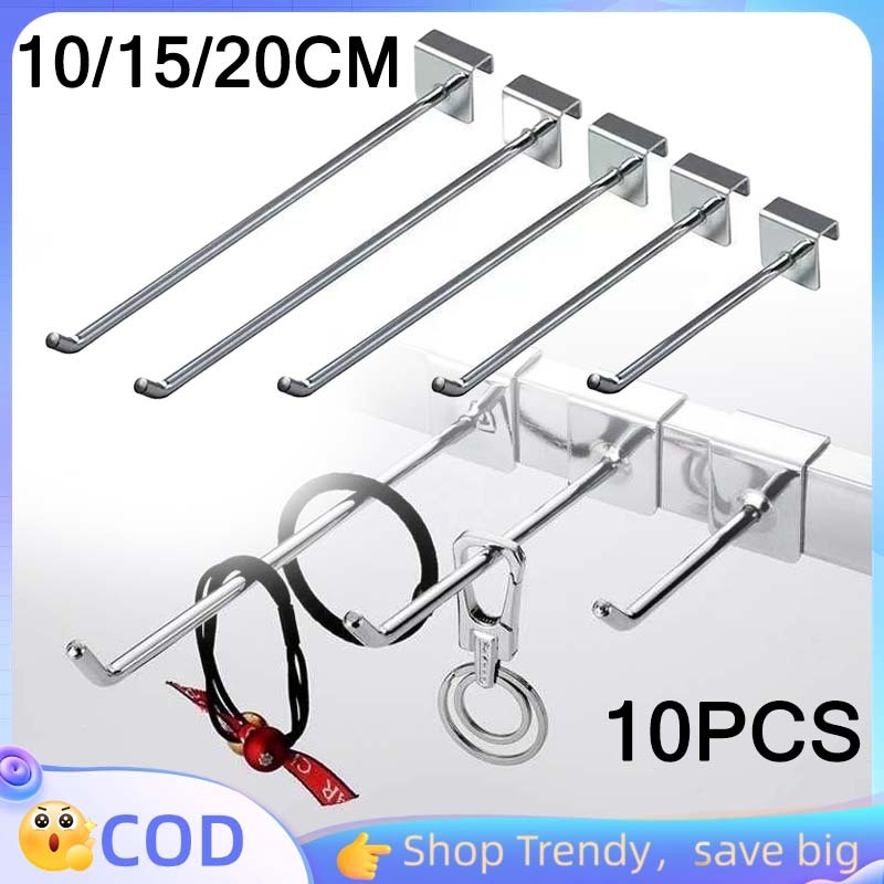 10pcs Cantolan Rak Display Cantolan Pipa Besi Cantolan Cantolan Aksesoris Besi