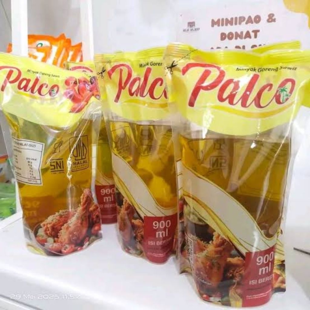 

Minyak goreng Palco 900ML 1 bungkus