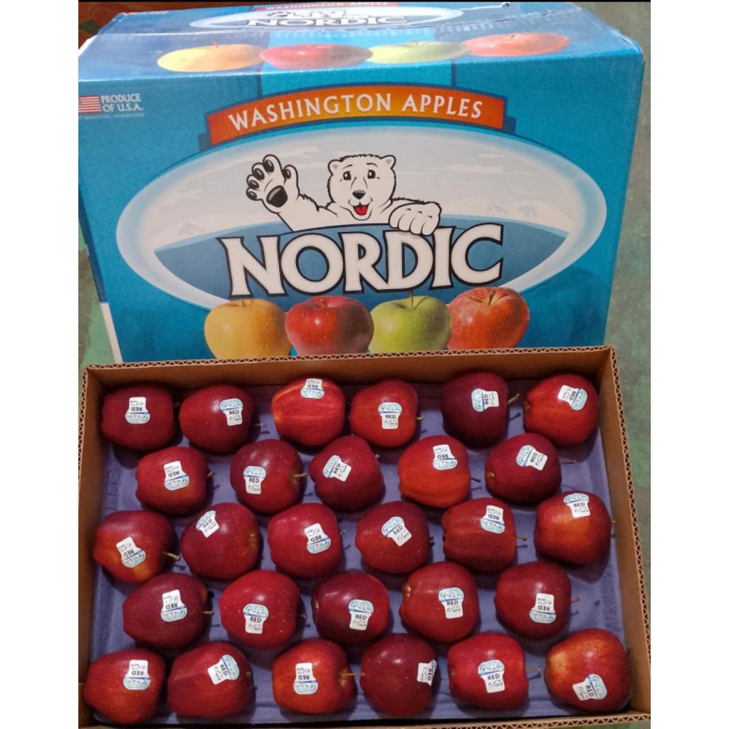 

Apel Washington Import – Buah Segar Manis Renyah Asli USA