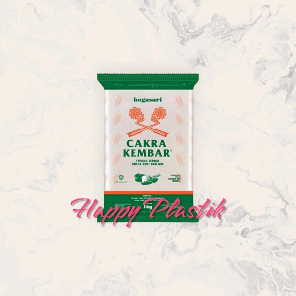 

TEPUNG TERIGU CAKRA KEMBAR 1 KG EKONOMIS
