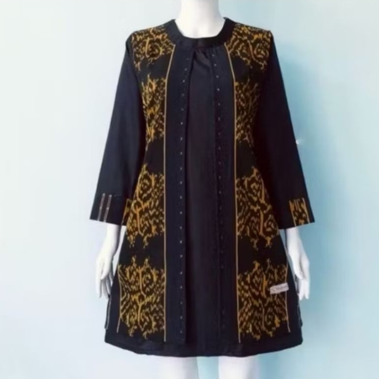Atasan Kerja Wanita Resmi Kondangan Cantik Elegan TUNIK BATIK KEKINIAN