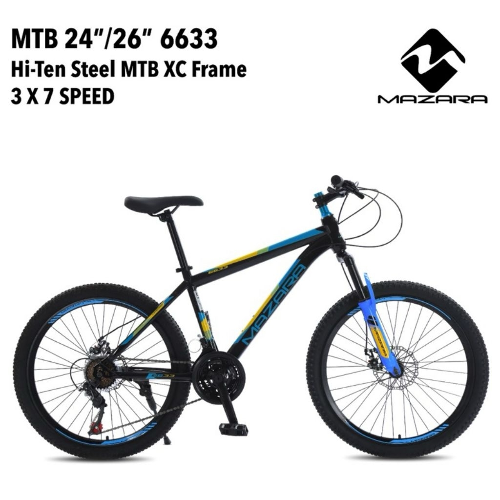 Sepeda MTB Mazara 6633 26inch New