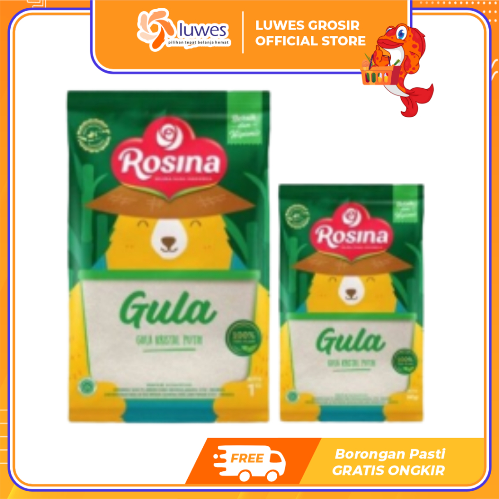

Rosina Gula Pasir 200 g/500 g Kemasan Praktis