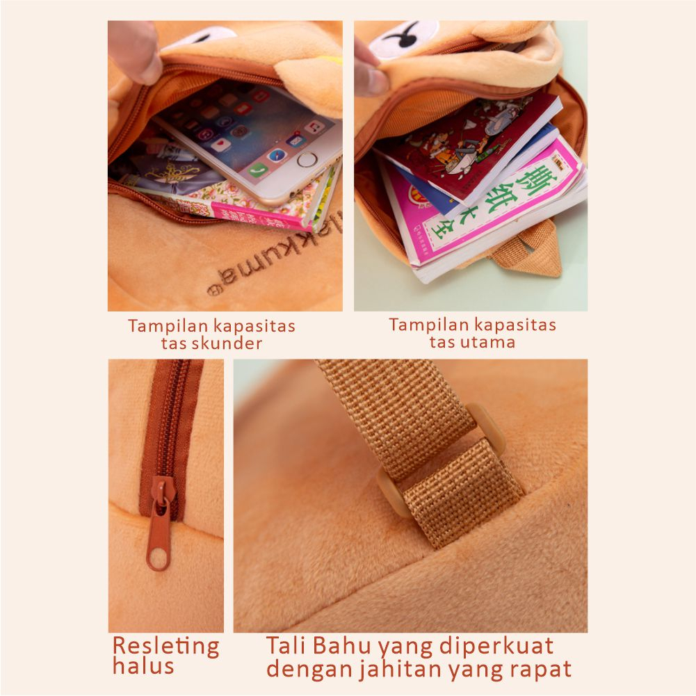 new product new deals mk501 tas ransel anak karakter bag backpack mini motif cartoon cute cod