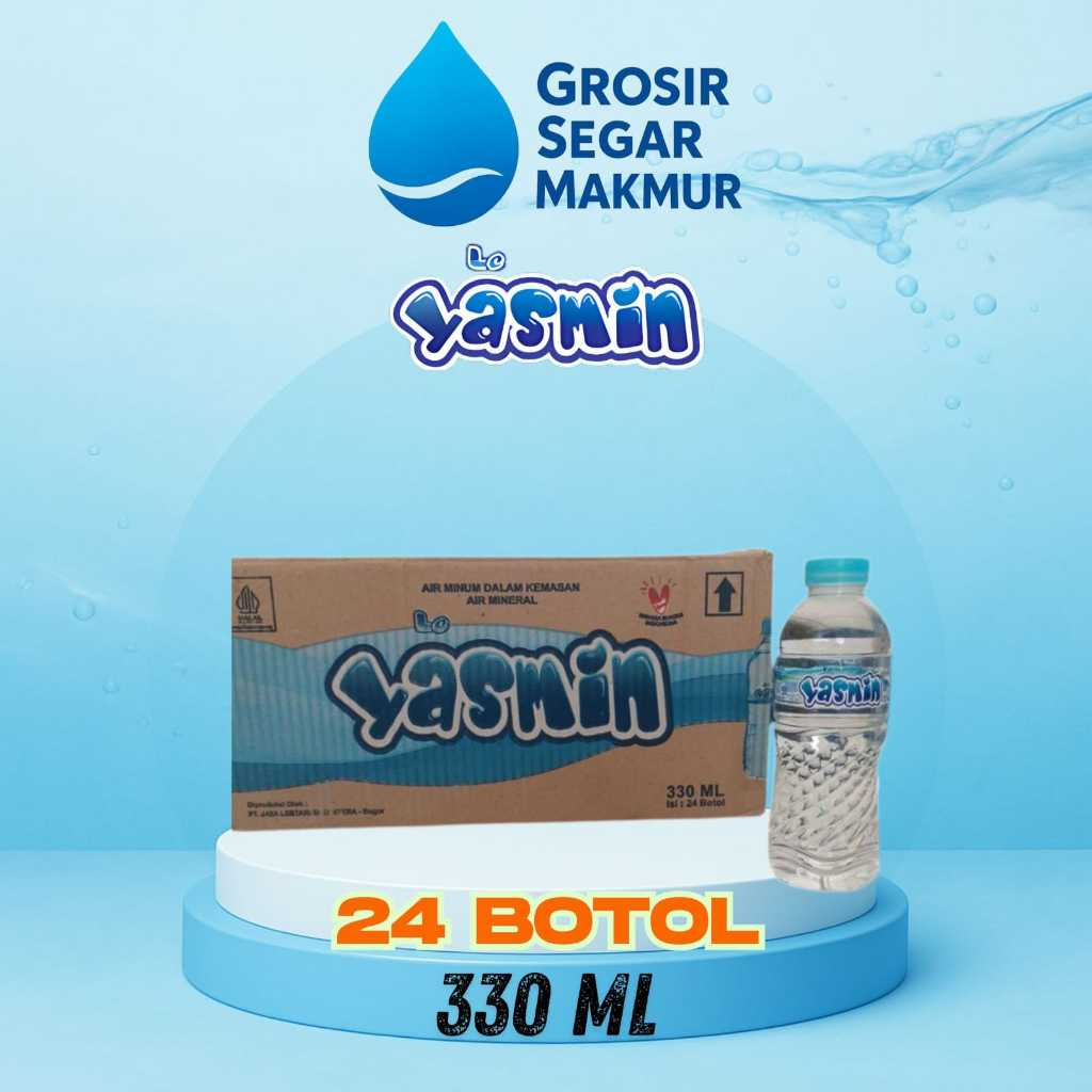 

YASMIN Air Mineral Botol 330 ml (1 dus isi 24 botol)