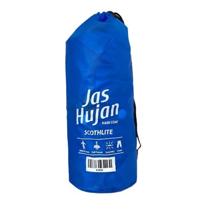 TNB Jas Hujan Premium Setelan biru tipe random