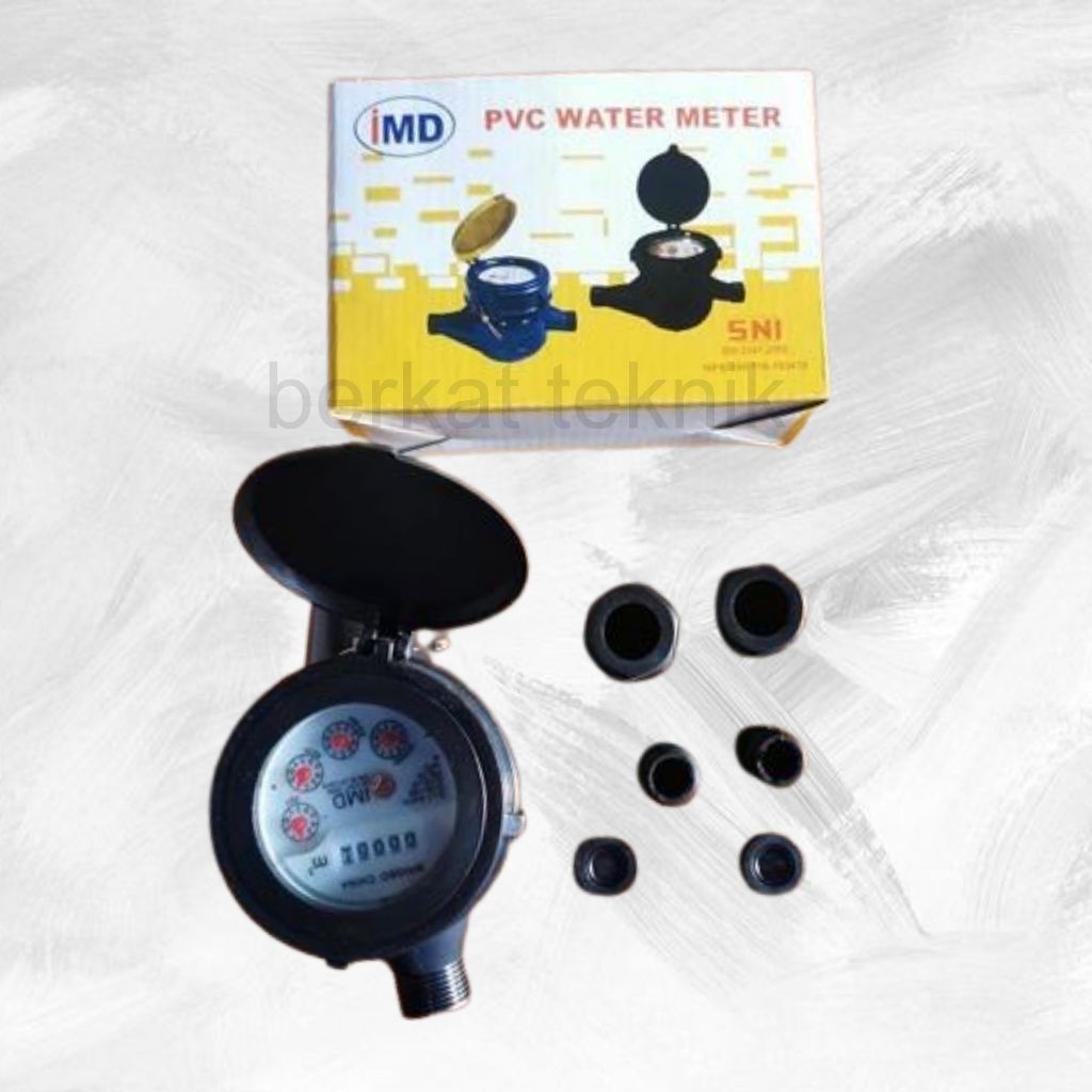 METERAN AIR PVC IMD SNI WATER METER BODY PLASTIK