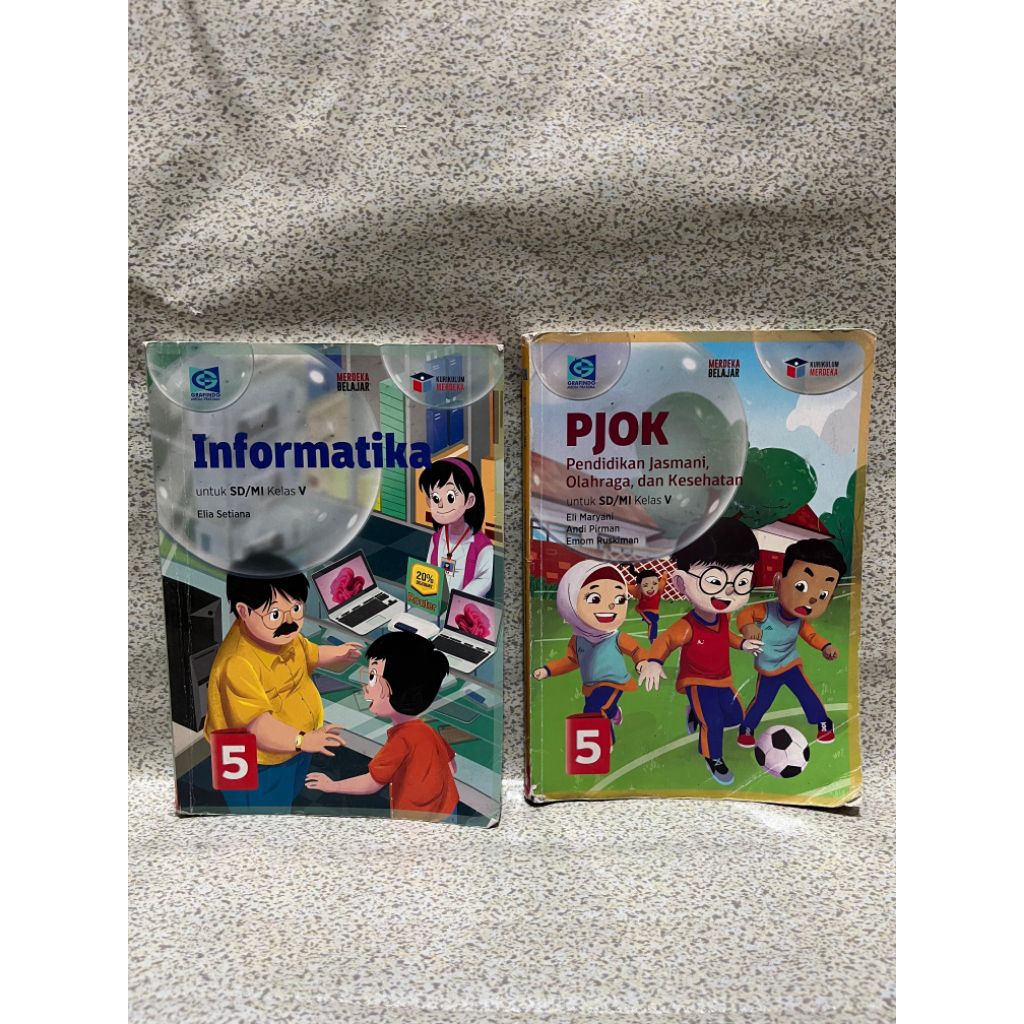 PJOK, Informatika Kelas 5 SD Kurikulum Merdeka