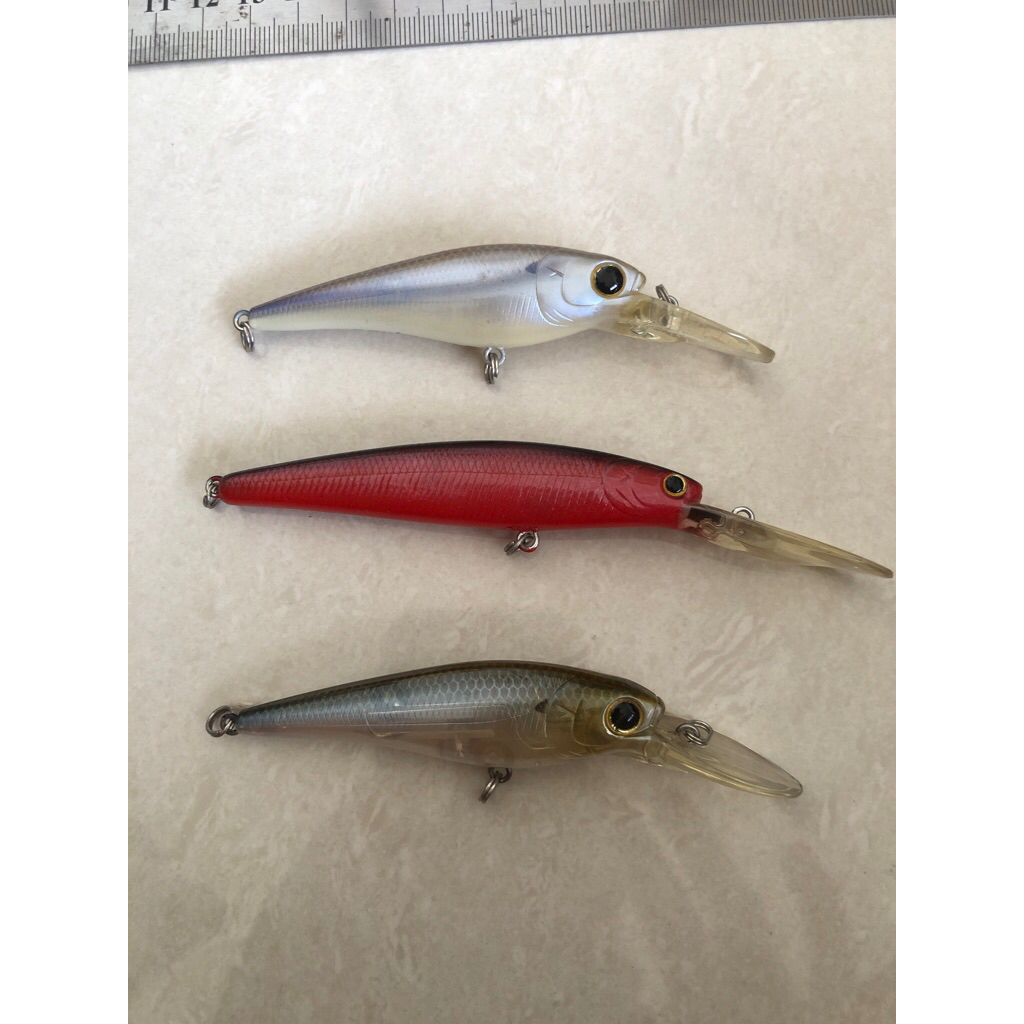 lure luckycraft bevyshad 75 sp/staysee 90 second