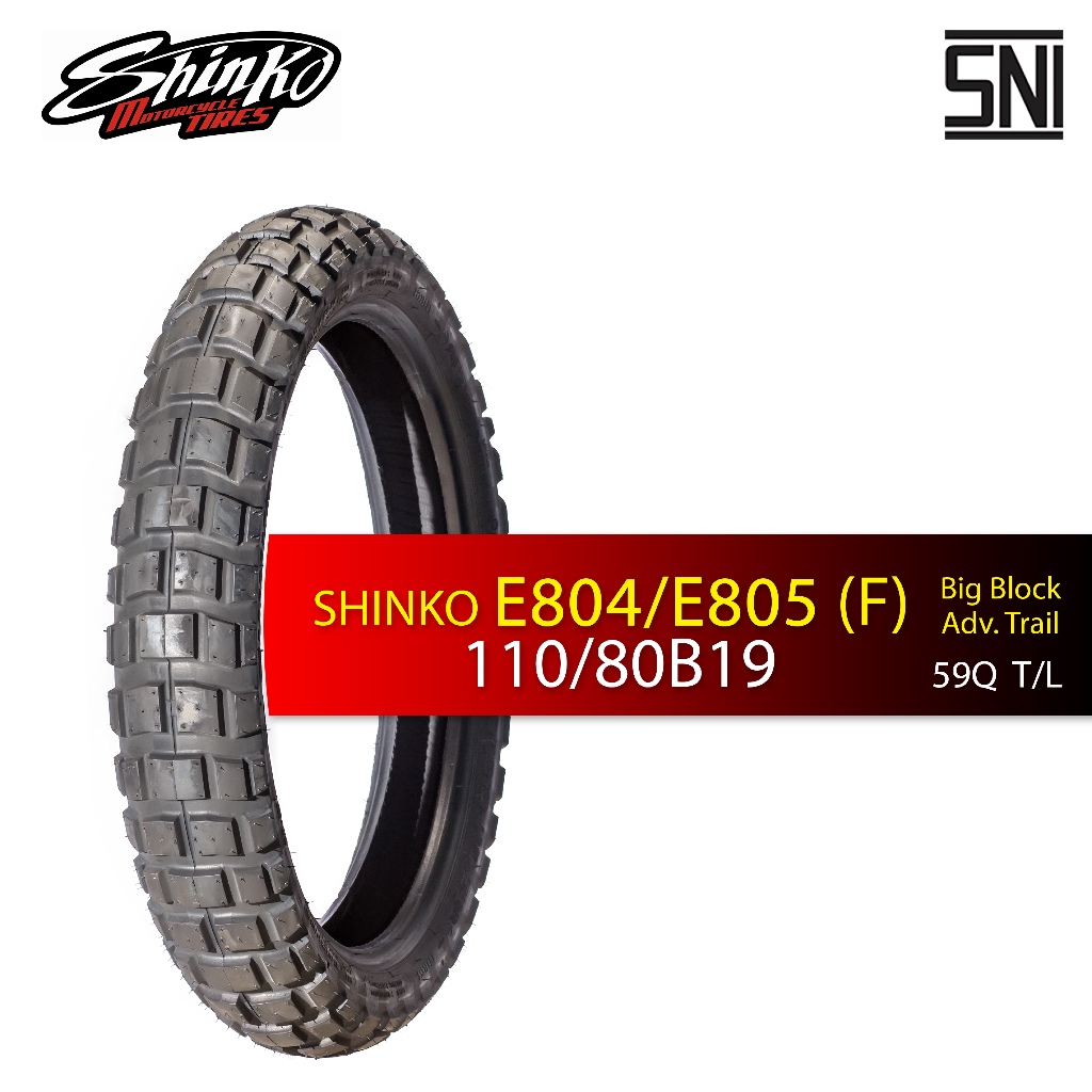 Ban Shinko E804/E805 Big Block 110/80-19